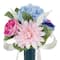 Pink &#x26; Blue Peony &#x26; Hydrangea Cone by Ashland&#xAE;